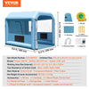 Vevor Inflatable Paint Booth 9.8' x 8.2' x 8.2' with 550W Blower and Air Filter System New