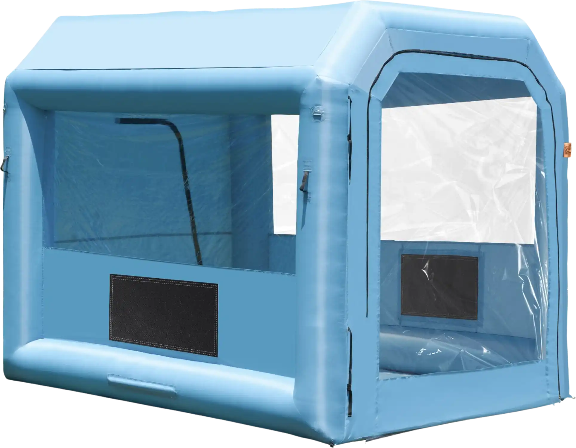 Vevor Inflatable Paint Booth 9.8' x 8.2' x 8.2' with 550W Blower and Air Filter System New