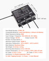 Vevor Marine Battery Charger 3-Bank 12V 10A Waterproof Smart On-Board New
