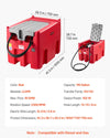 Vevor Portable Fuel Tank Diesel and Gasoline 116 Gal. 10 GPM with 12V Transfer Pump New