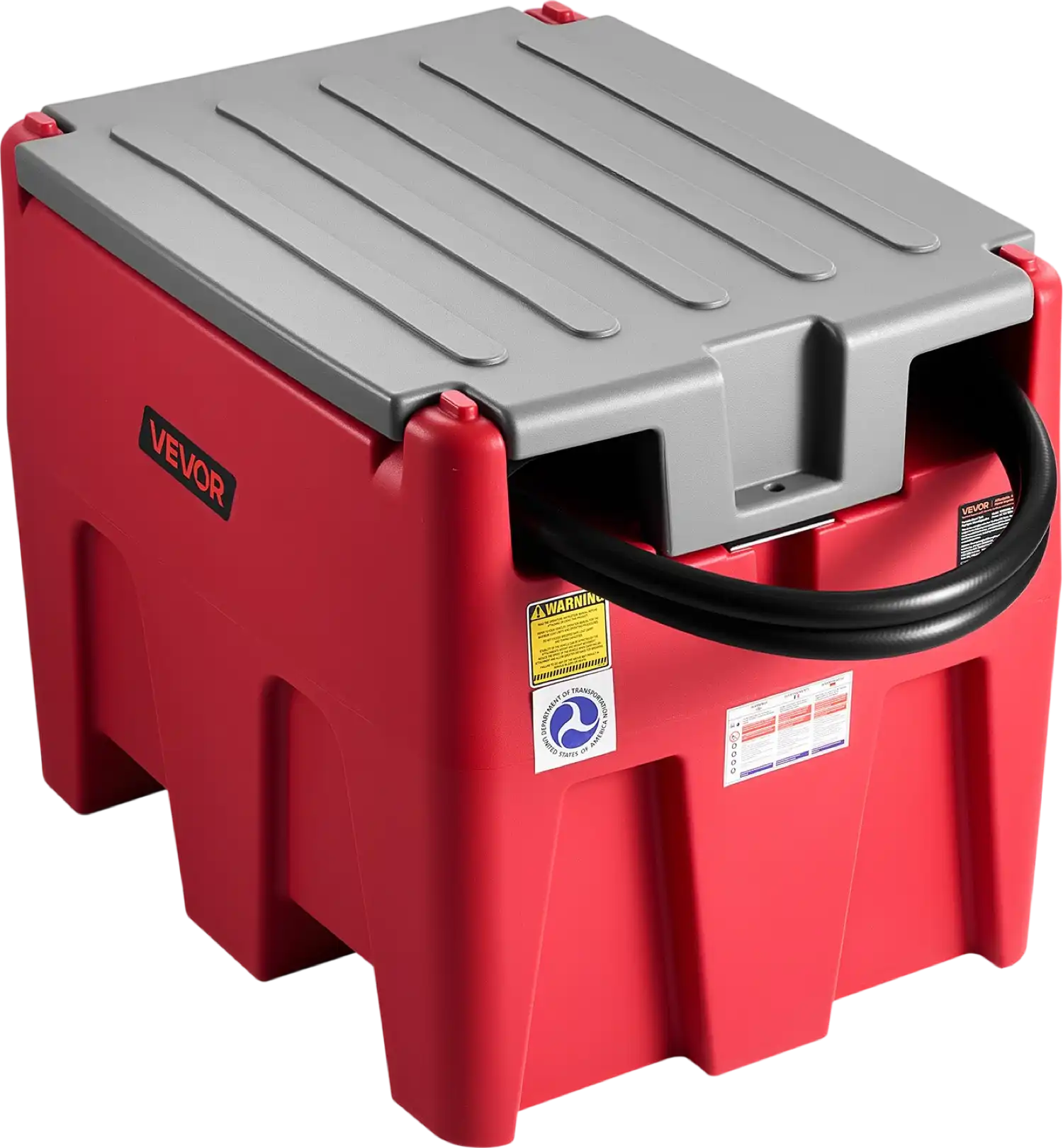 Vevor Portable Fuel Tank 58 Gal. Diesel and Gasoline with 12V Electric Pump 10 GPM New