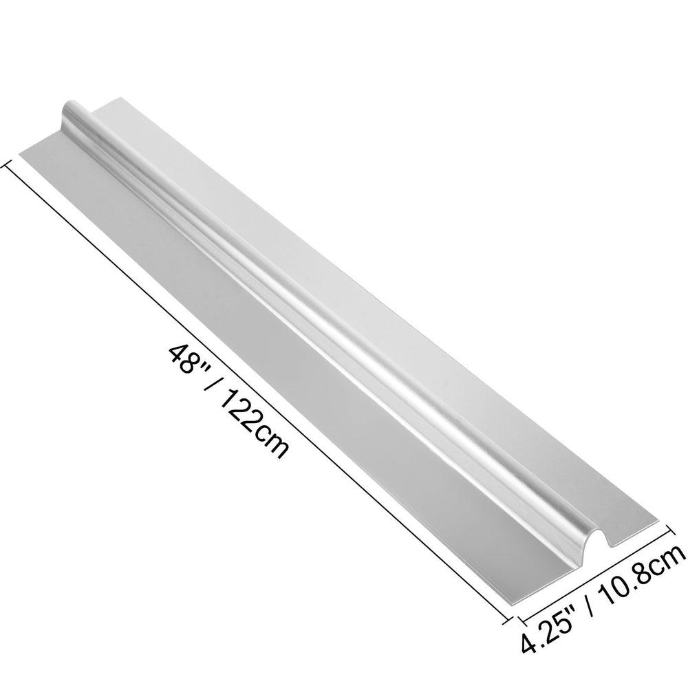 Vevor Heat Transfer Plates Aluminum 4' Length for 1/2 inch PEX Tubing New