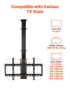 Vevor Motorized Ceiling TV Mount with Remote Control for 32-55" TVs New