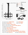 Vevor Motorized Ceiling TV Mount with Remote Control for 32-55" TVs New