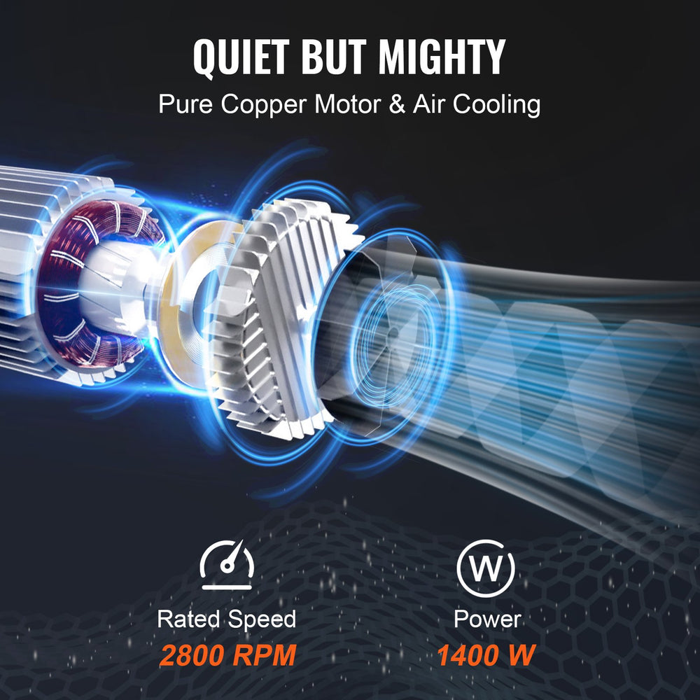 Vevor Electric Hoist Crane Winch 2200 Lbs Capacity Wireless and Wired Remote New