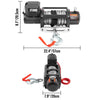 Vevor Electric Winch 17,500 Lbs Synthetic Rope .4" x 85' Wireless Remote Control New