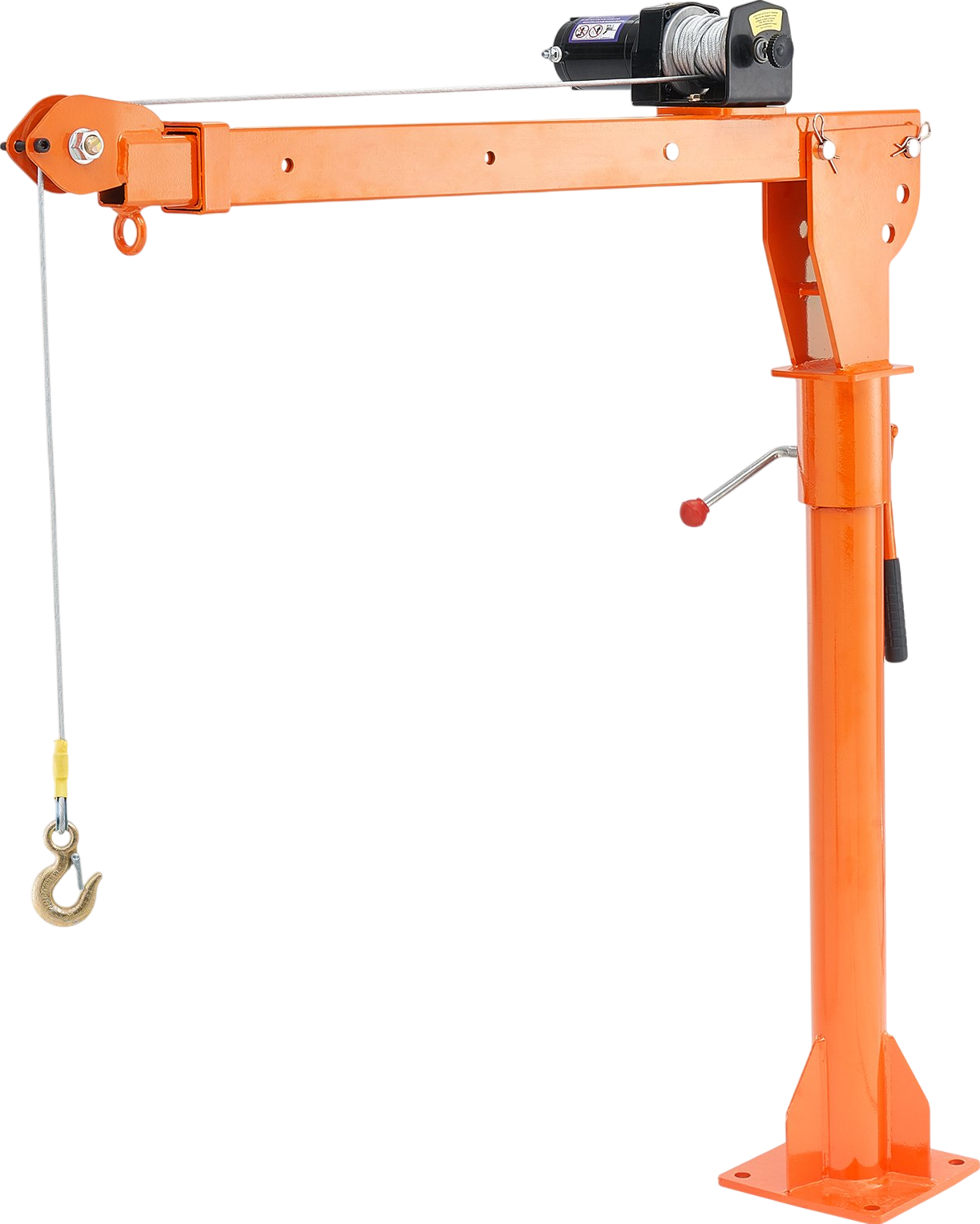 Vevor Crane Hoist for Pickup Truck 360° Rotation 1100 Lbs Load Capacity New