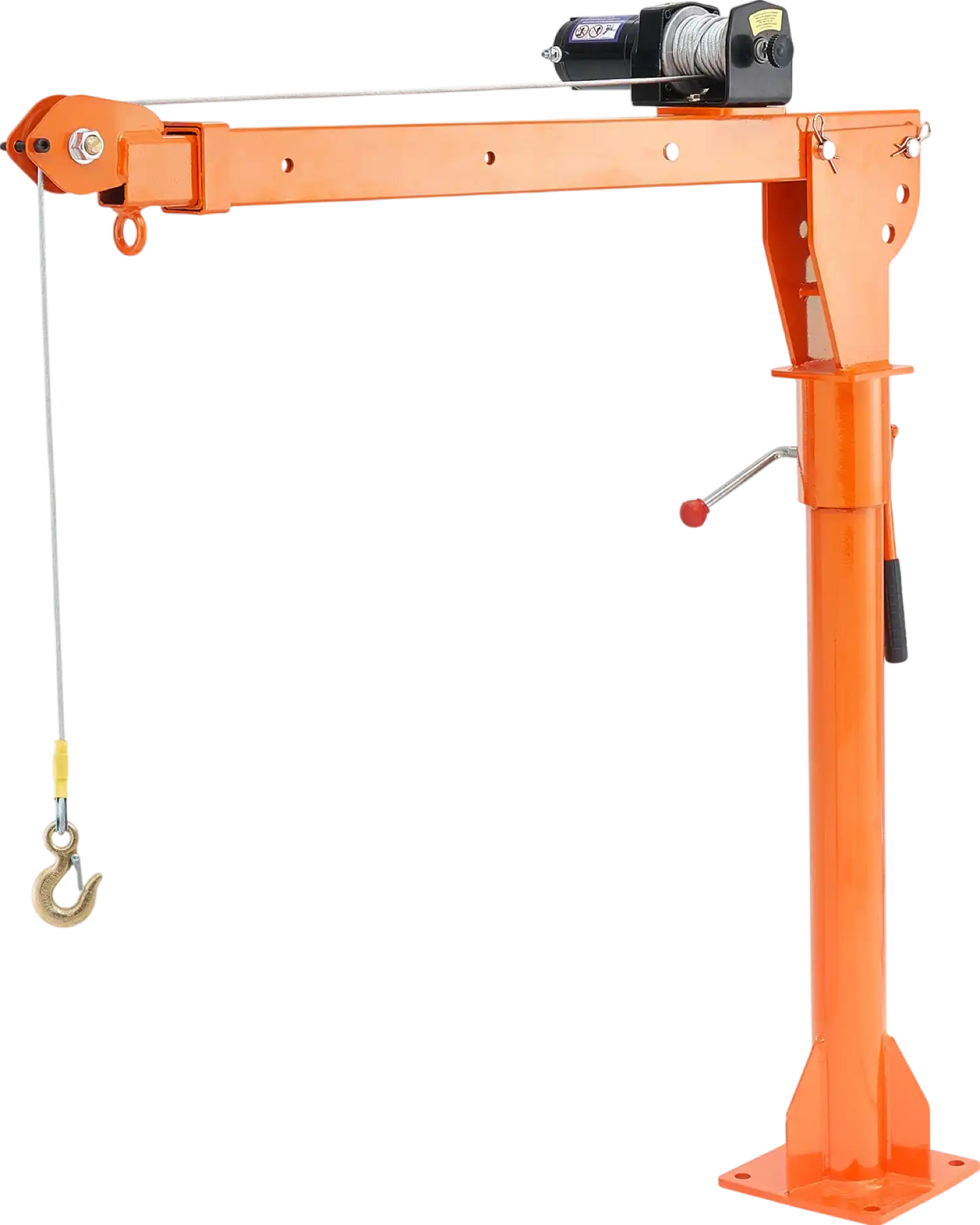 Vevor Crane Hoist for Pickup Truck 360° Rotation 1100 Lbs Load Capacity New