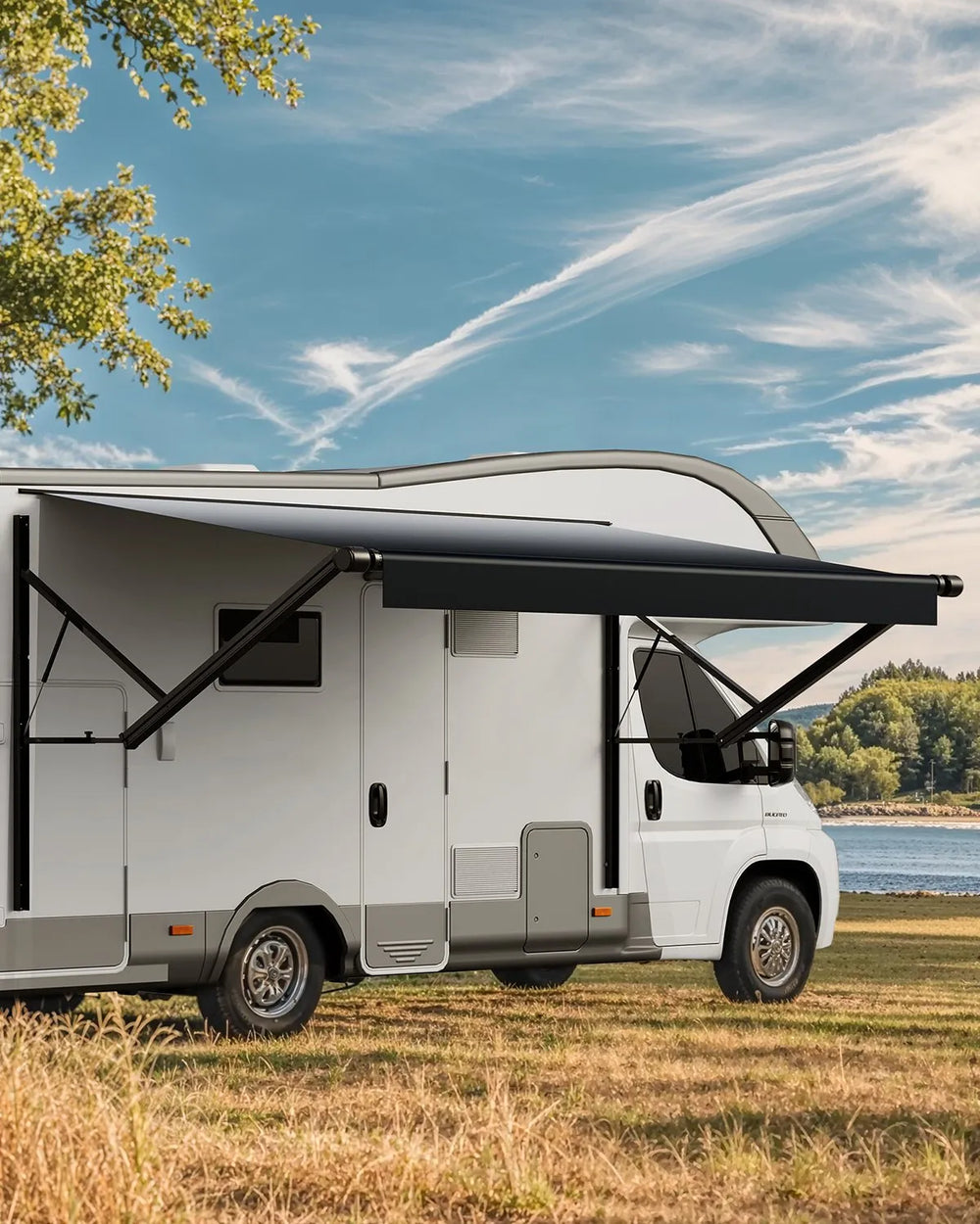 Vevor RV Awning 19 Ft. Replacement Electric Open/Close for DC12V Vehicles New