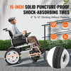 Vevor Electric Wheelchair All-Terrain Foldable 3.7 MPH 12.5 Mile Range 24V New