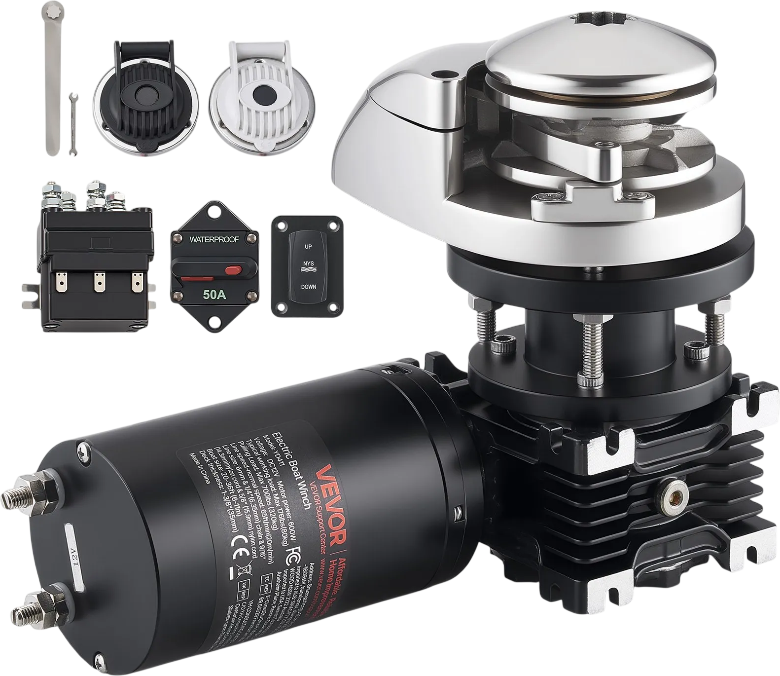 Vevor Windlass Anchor System for 1/4