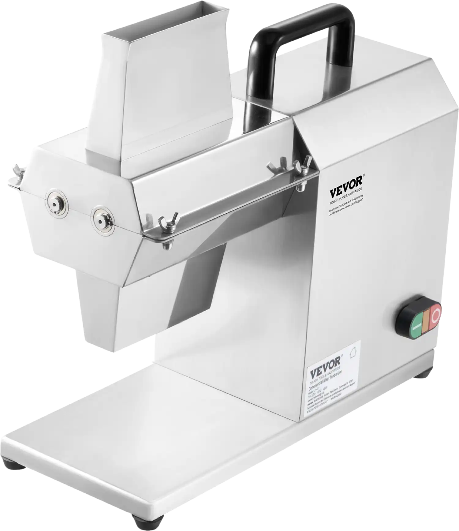 Vevor Commercial Meat Tenderizer 450W Stainless Steel with Accessories New