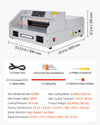 Vevor Electric Paper Cutter 12.9" Cutting Width 1.5" Thickness 300W New