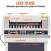 Vevor Electric Hydraulic Paper Cutter 18" Cutting Width 1.57" Thickness with Button Control New
