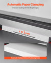 Vevor Electric Paper Cutter 28" Cutting Width 3.03" Thickness 2800W 220V New