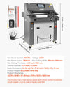Vevor Electric Paper Cutter Programmable 26" Cutting Width 3.94" Thickness 2800W 220V New