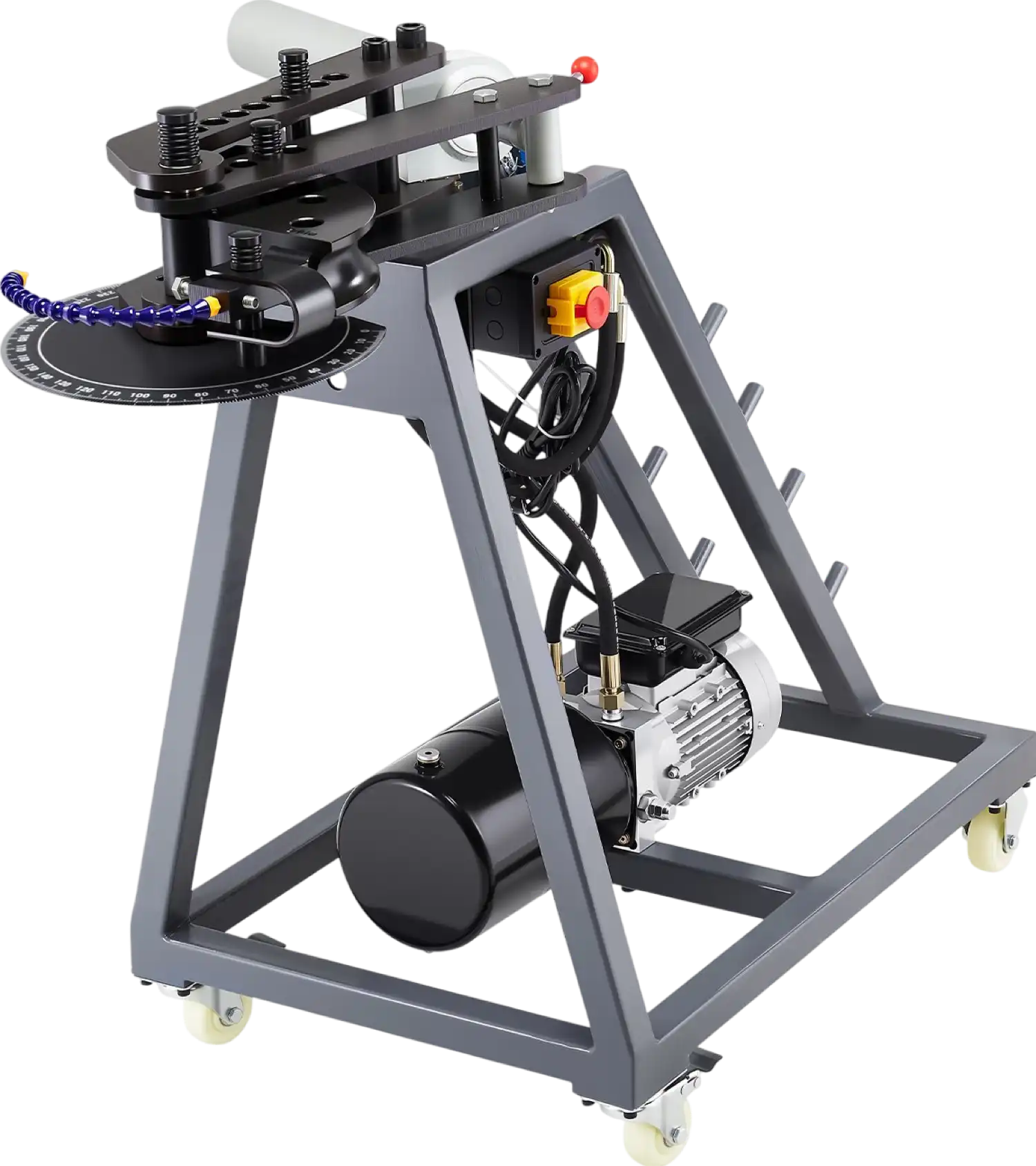 Vevor Electric Tube Bending Machine 750W with 6L Hydraulic Cylinder New