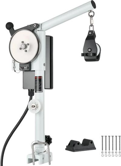 Vevor Line Hauler Boat Winch 198 lbs. Lift Capacity 115 ft/min 12V DC 1200W New