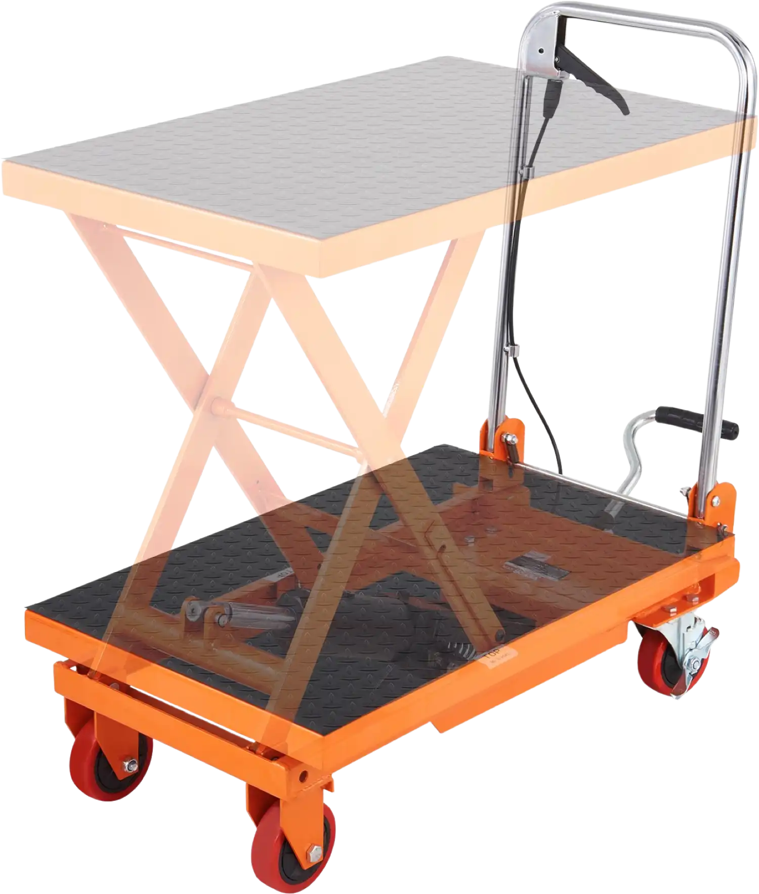 Vevor Hydraulic Lift Table Cart 28.5