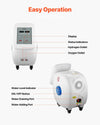 Vevor Hydrogen Inhalation Machine 99.99% High Purity 1500ml/min New