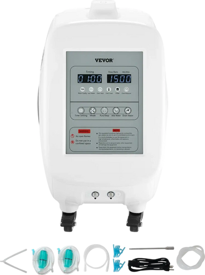 Vevor Hydrogen Inhalation Machine 99.99% High Purity 1500ml/min New