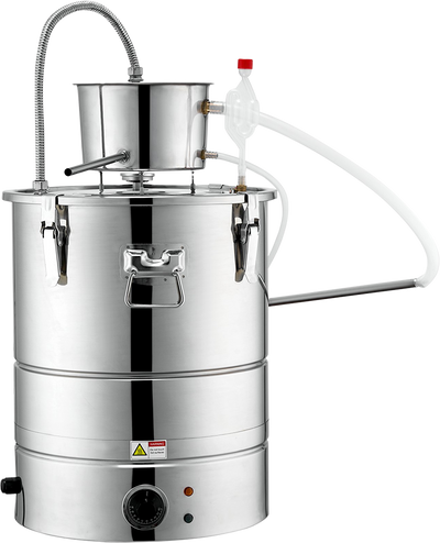 Vevor Alcohol Still 15 Gal 50 L Stainless Steel Distillery Kit for Whisky Wine Brandy New