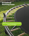 Vevor Trampoline 14 ft. with Enclosure Net Curved Rods 450 lb. Capacity New