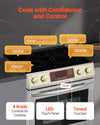 Vevor Electric Range Oven 30 in. with 5 Burners Stainless Steel New