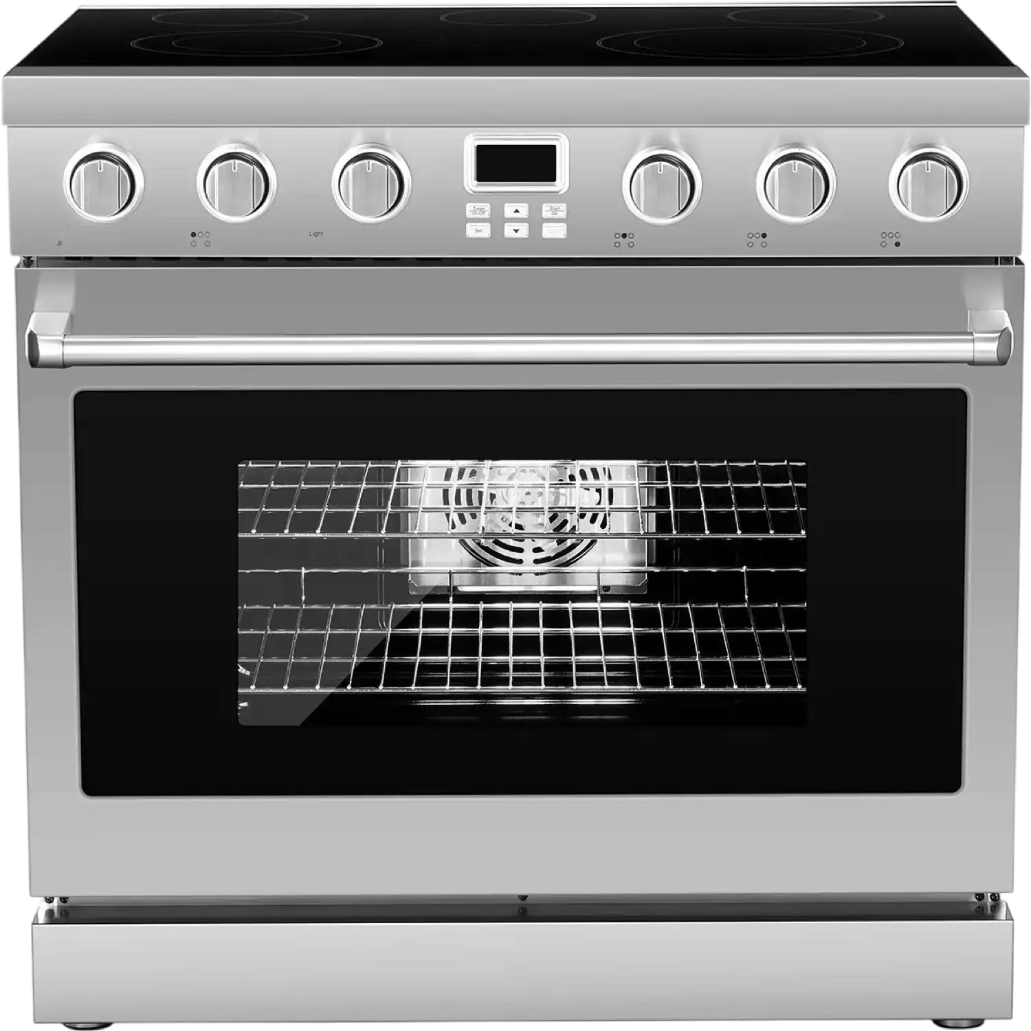 Vevor Electric Range Oven 36 in. 6 Cu. Ft. with 5 Burners Stainless Steel New