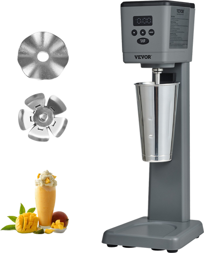 Vevor Milkshake Maker Electric Single Head Drink Blender 3-Speed 375W New