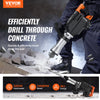 Vevor Demolition Jack Hammer with 6 Chisel Bits 2200W 1350 BPM New