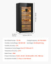 Vevor Electric Humidor Cabinet with Temp Control 4 Layers 1000 Cigar Capacity New