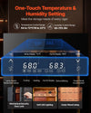 Vevor Electric Humidor Cabinet with Temp Control 7 Layers 1700 Cigar Capacity New