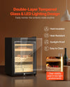 Vevor Electric Humidor 350 Count Cabinet with Compressor Cooling Humidity Temp Control New