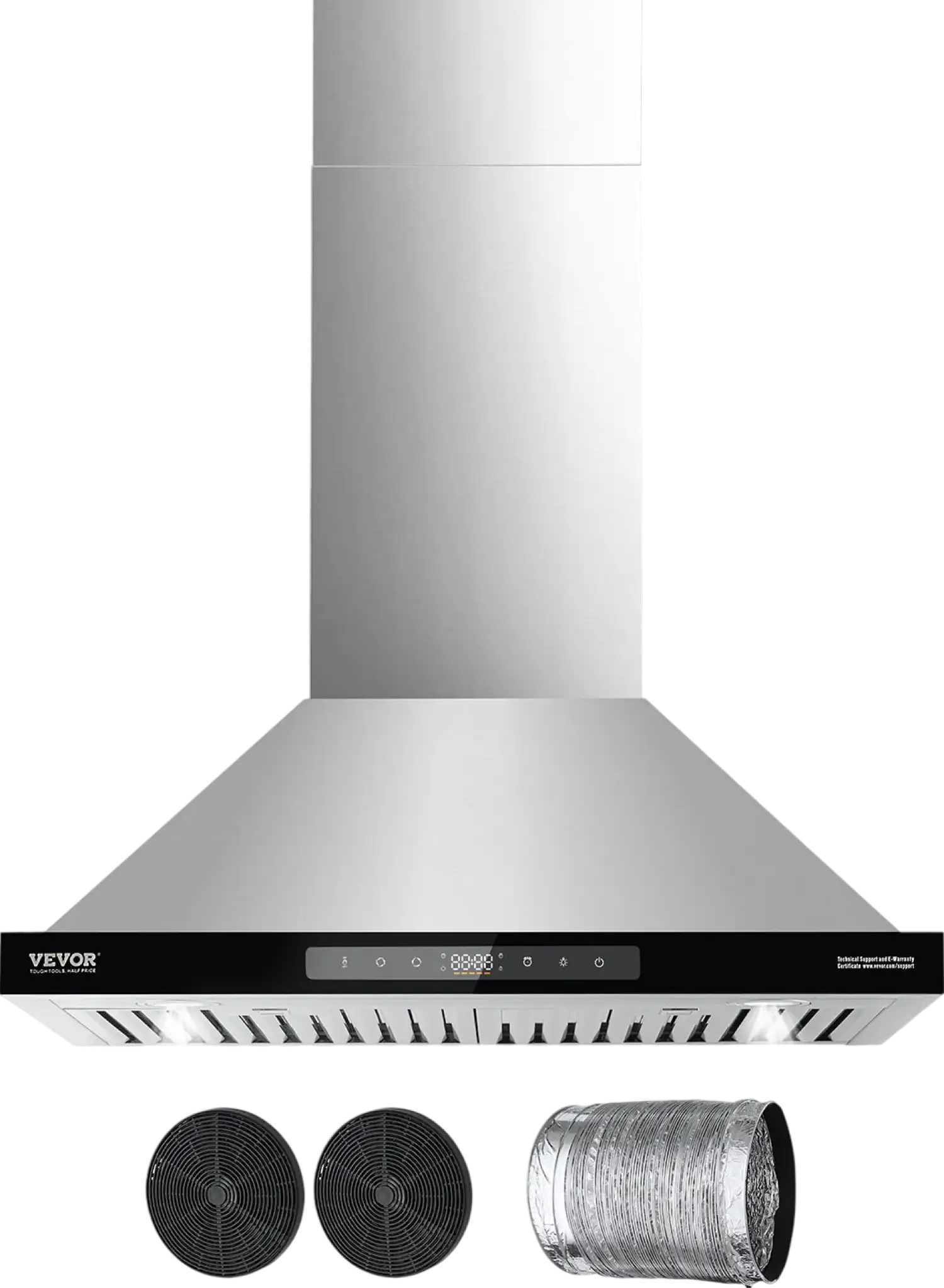Vevor Range Hood Ceiling Mounted 800 CFM with Gesture & Touch Control New