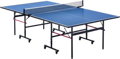Vevor Ping Pong Table 12mm Thick Foldable with Clamp Style Net New