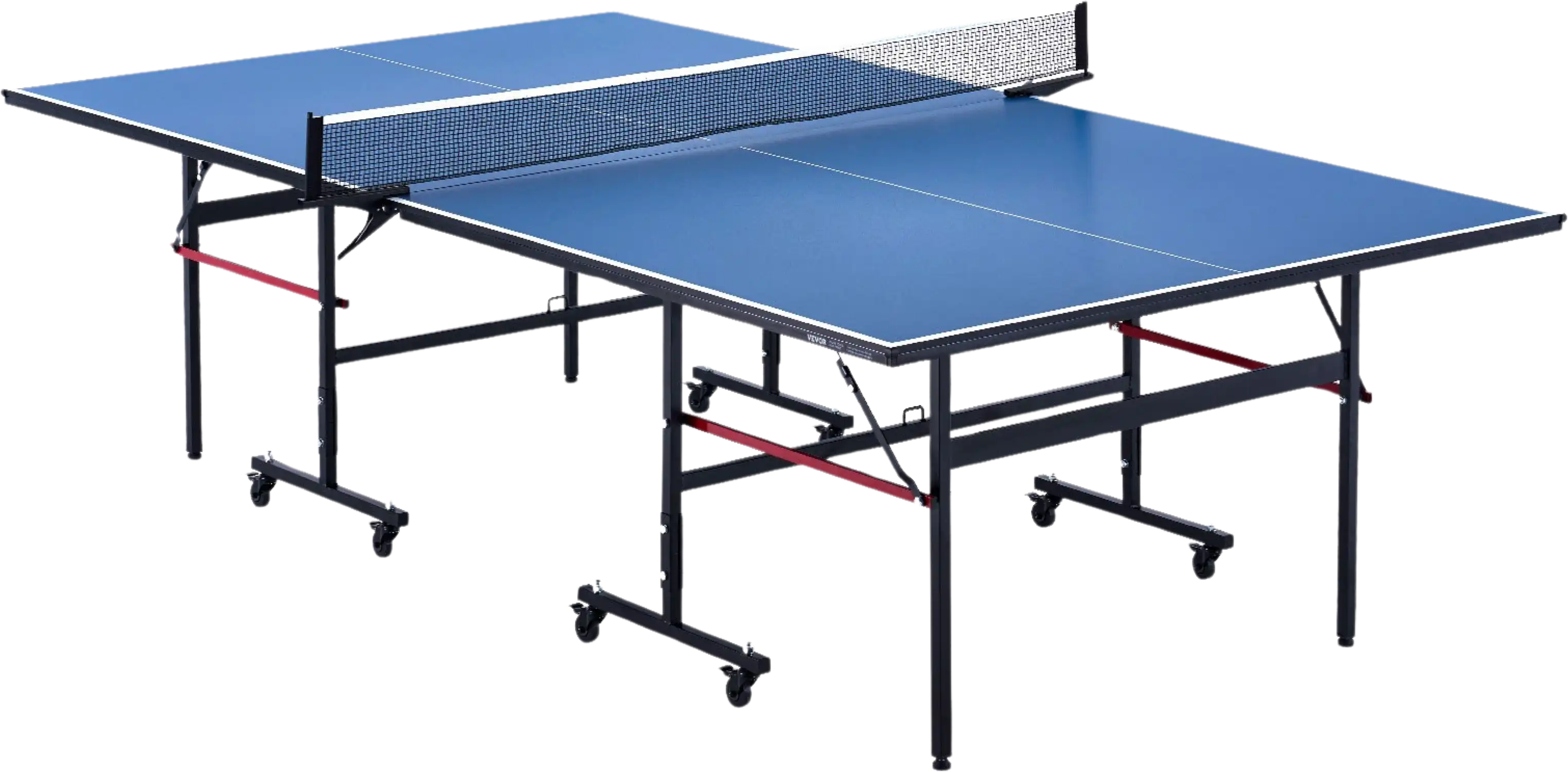Vevor Ping Pong Table 12mm Thick Foldable with Clamp Style Net New