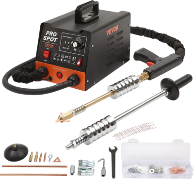 Vevor Stud Welder Dent Repair Kit 3000W Dent Puller with 6 Welding Modes and Accessories New