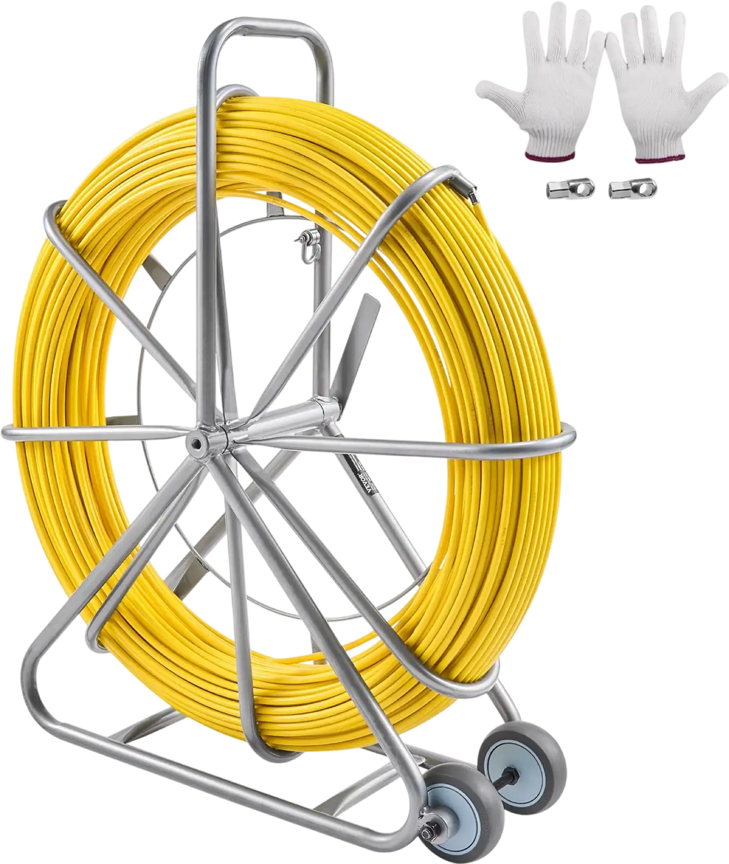 Vevor Fish Tape Puller Fiberglass Wire Cable Runner 5/16