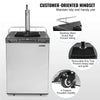 Vevor Beer Kegerator Dispenser Single Tap Full Keg Capacity with Temperature Control New