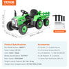 Vevor Kids Ride On Tractor 12V Electric Toy with Trailer Remote Control New