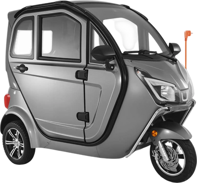 Vevor Enclosed Mobility Scooter 3-Wheel 15 MPH 37 Mile Range 1500W New