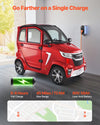 Vevor Enclosed Mobility Scooter 4-Wheel 15 MPH 45 Mile Range 2000W New