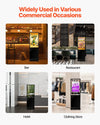 Vevor Digital Signage Display 43" Screen 2K UHD LCD Standing Kiosk New
