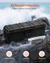 Vevor Weatherproof Hard Case Heavy Duty Dry Box with Pre-Cut Foam New