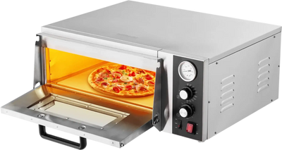 Vevor Electric Pizza Oven 18-Inch Single Deck 842°F Max Temp 1740W New