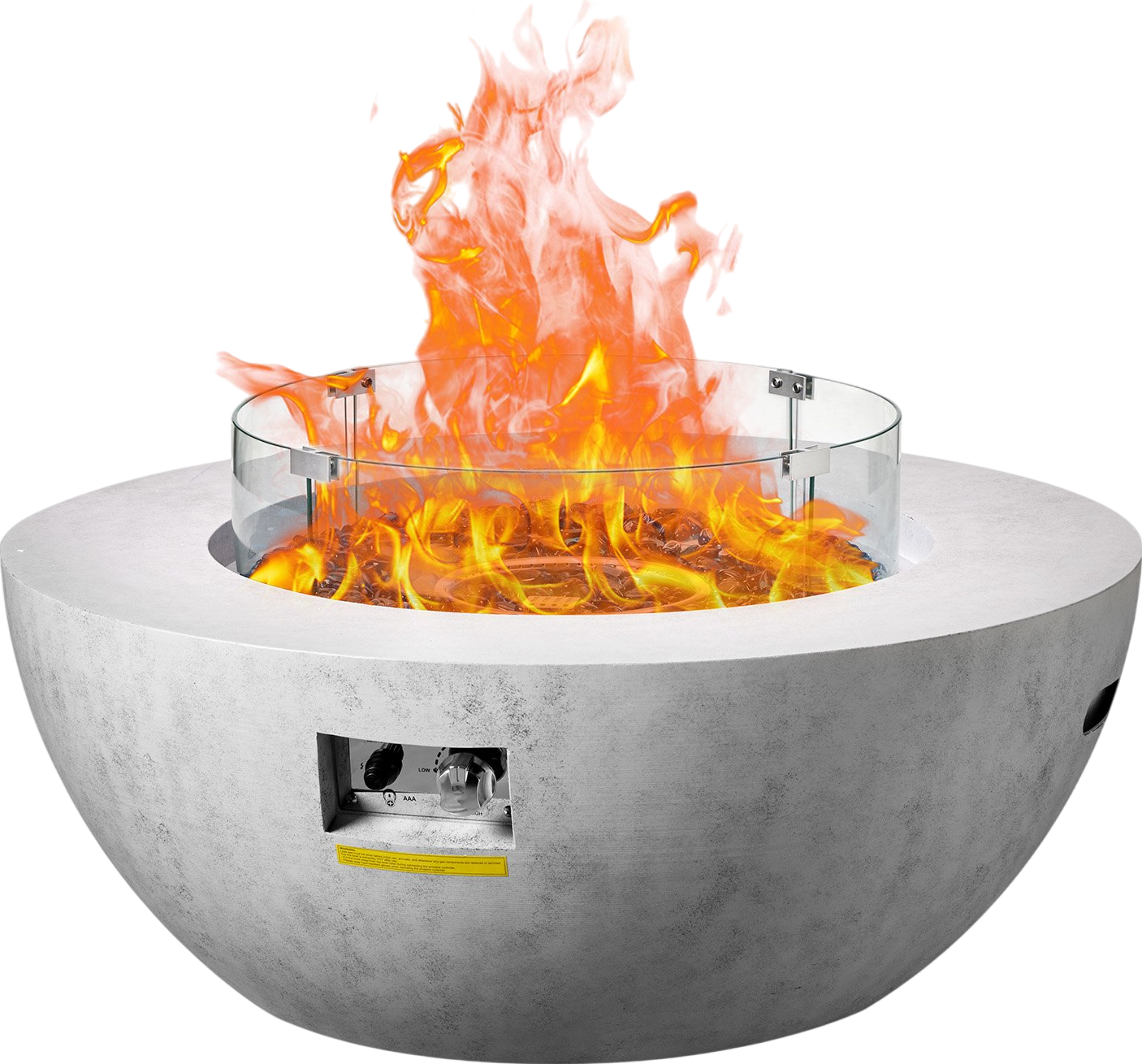 Vevor Propane Fire Pit Concrete 39