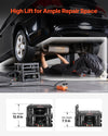 Vevor Portable Car Lift Pneumatic Ramp Jack 5 Ton Capacity 12.6" Max Height New