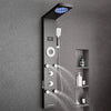 Vevor Shower Panel Tower System with Rainfall Head LED 53 in. 6-Function New