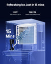 Vevor Head Unit for Commercial Ice Maker 400 Lbs/Day Stainless Steel Self-Cleaning New